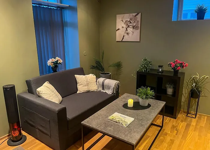 Apartamento Two-bedroom With Fire Place, Free Parking And Fjordview Terrace - Calm And Ålesund